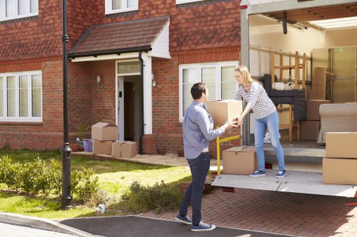 Local removal team helping with a house move in Cannhall