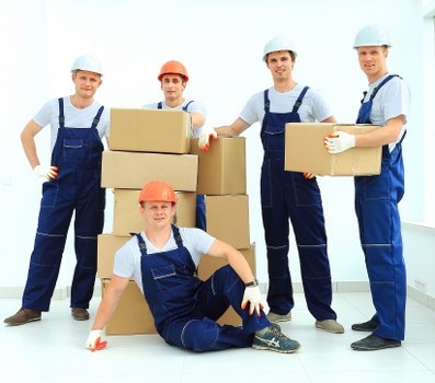Removal van loaded for a Cannhall home relocation