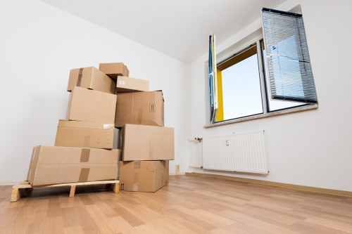 Careful packing and loading during a Cannhall house relocation