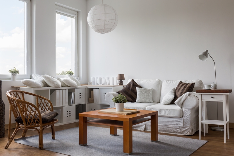 Furniture being carried from a Cannhall property during a house move